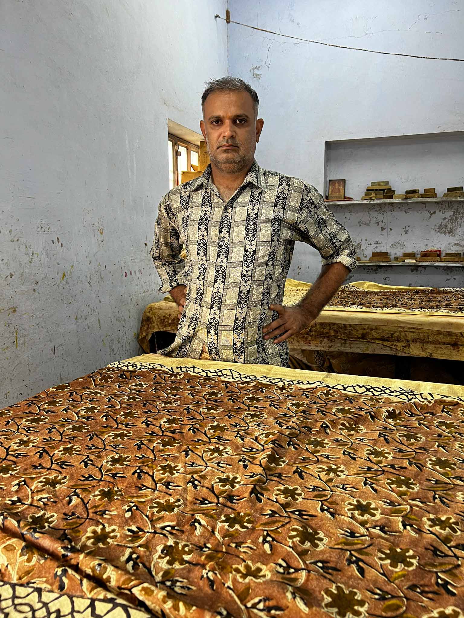 Le blockprint du Rajasthan