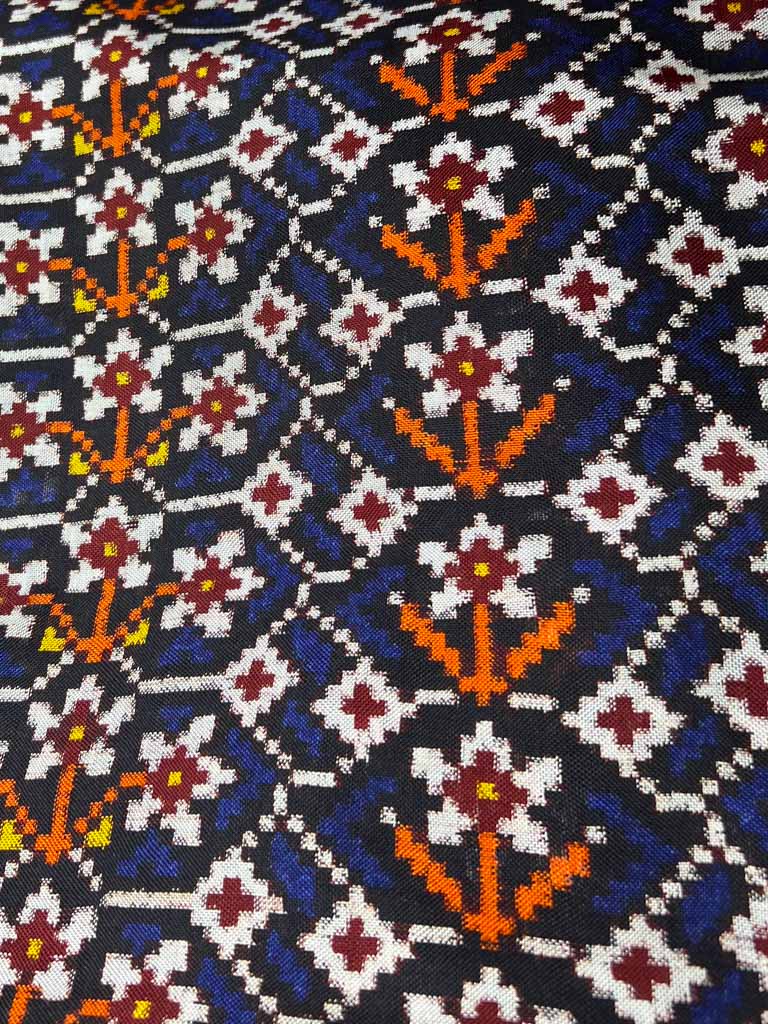 Le Double Ikat de Patan : L’Art Suprême du Tissage Indien