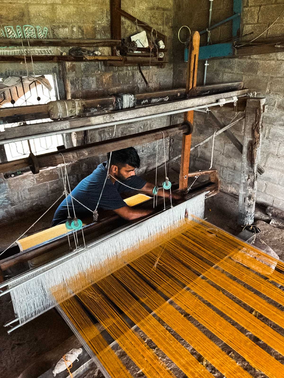 L’artisanat éternel de l’Inde : le tissage