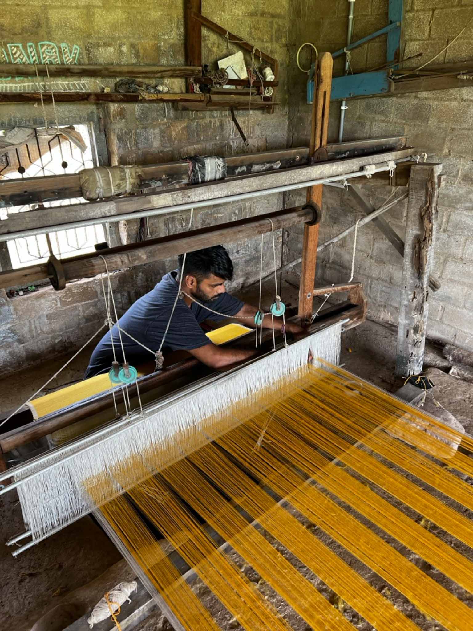 L’artisanat éternel de l’Inde : le tissage