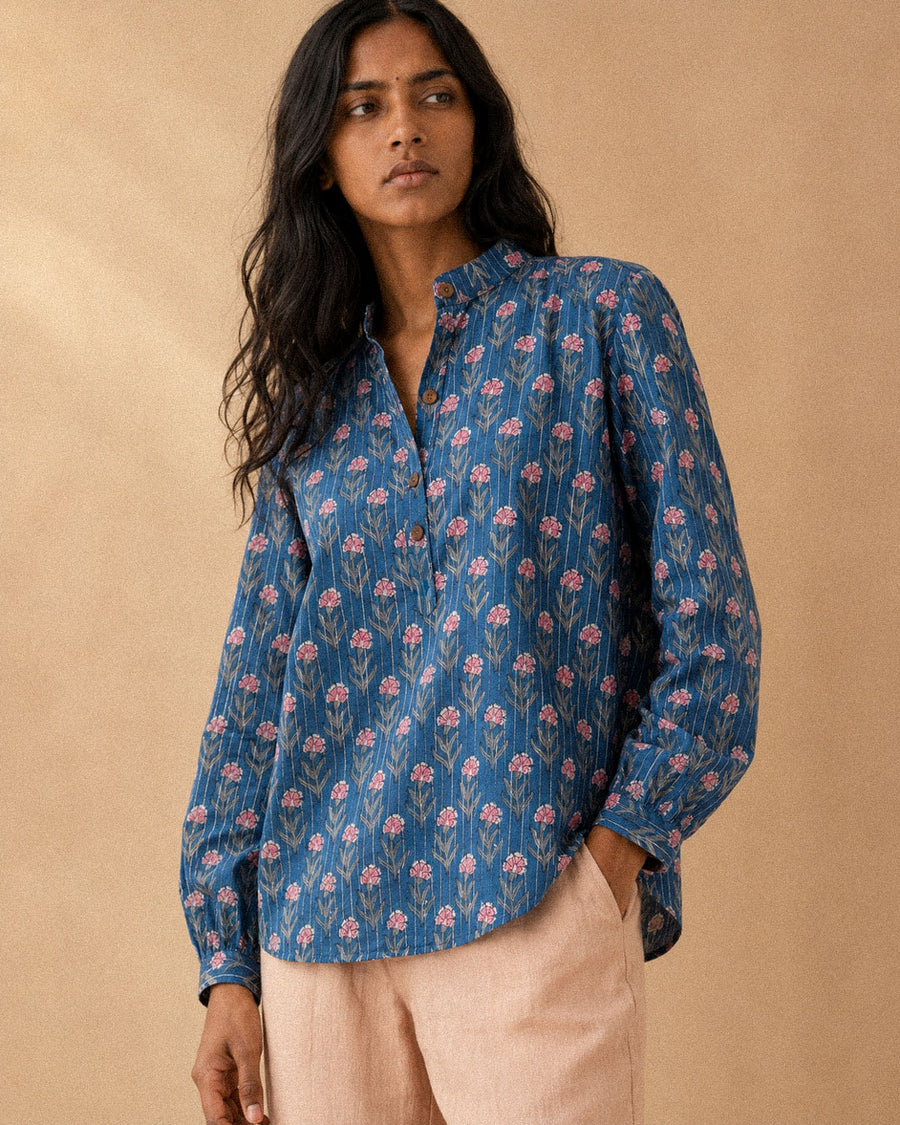 Blouse LILA imprimé Anika
