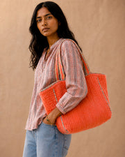 Cabas Coco Corail