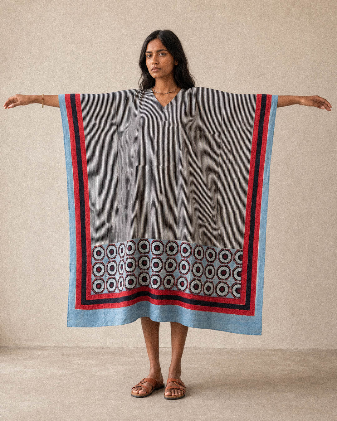 Caftan-robe Black Wals