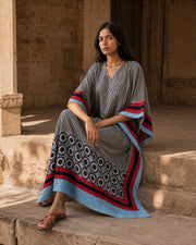 Caftan-robe Black Wals