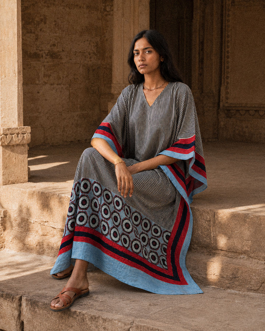Caftan-robe Black Wals