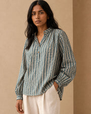 Blouse LILA imprimé Chandra