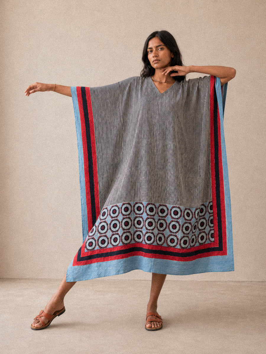 Caftan-robe Black Wals