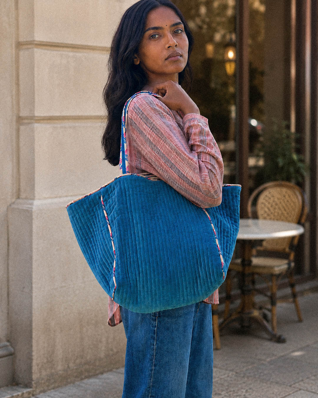 Cabas Coco Bleu
