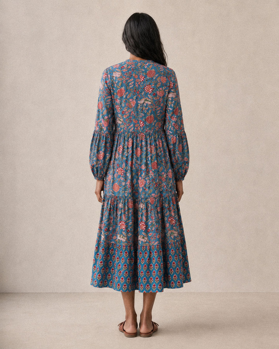 Robe SHANAYA bleue