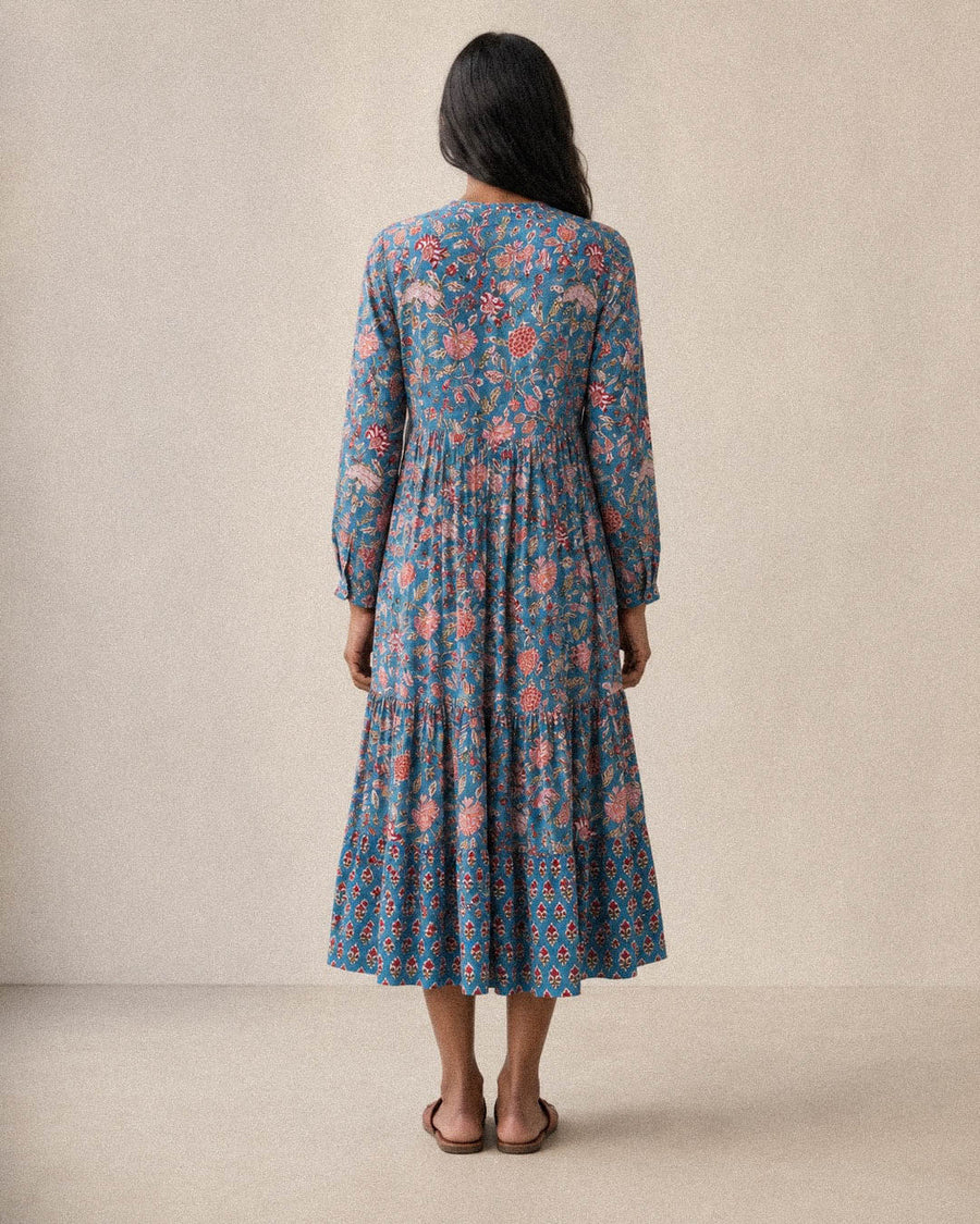Robe SHANAYA bleue