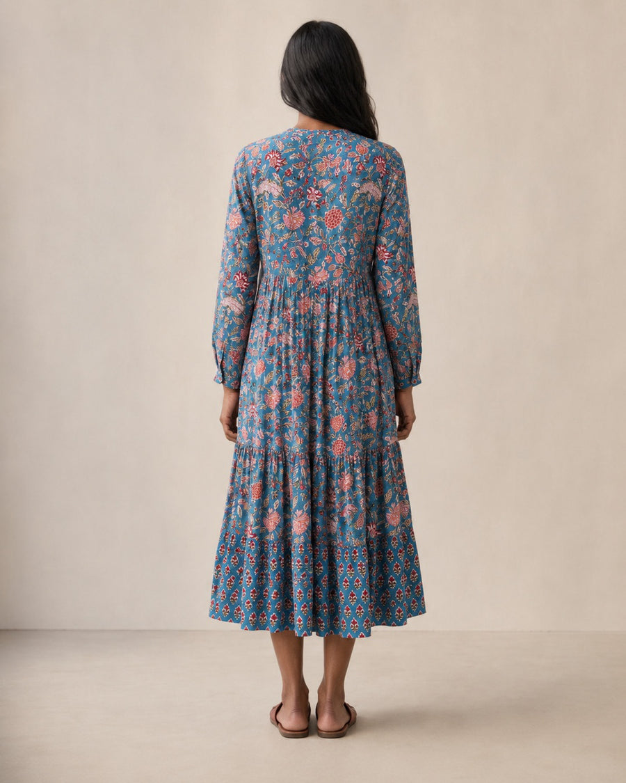Robe SHANAYA bleue