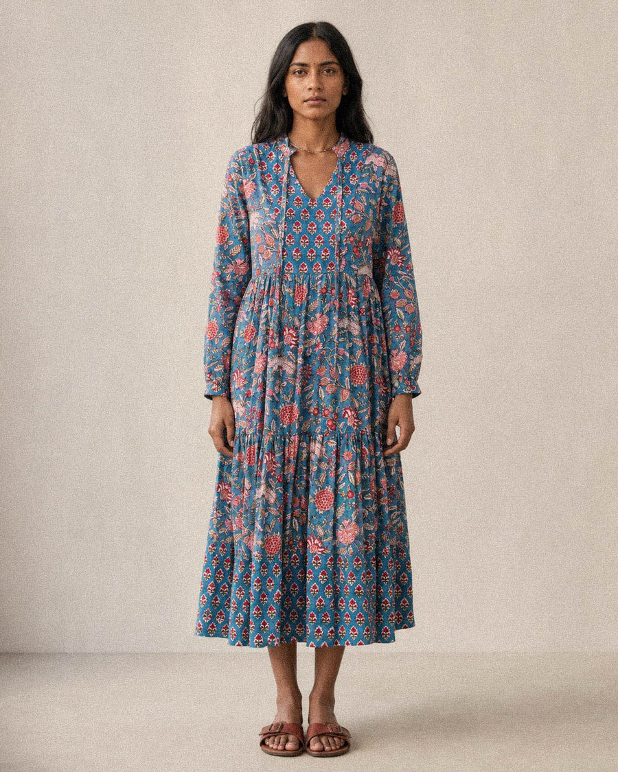 Robe SHANAYA bleue