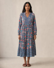 Robe SHANAYA bleue
