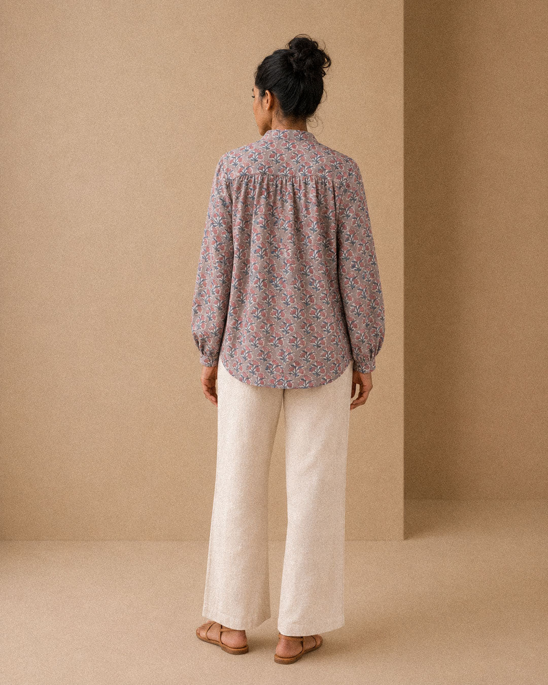 Blouse LILA imprimé Shanti