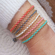 Bracelets en perles Miyuki Kaya de chez Oyartza Hontza