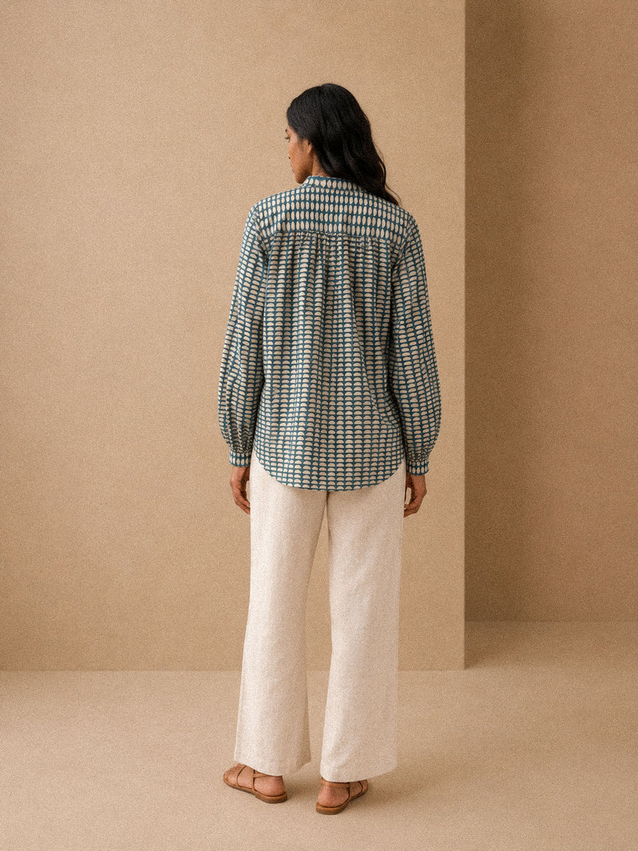 Blouse LILA imprimé Chandra