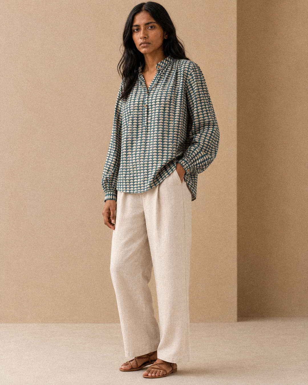 Blouse LILA imprimé Chandra