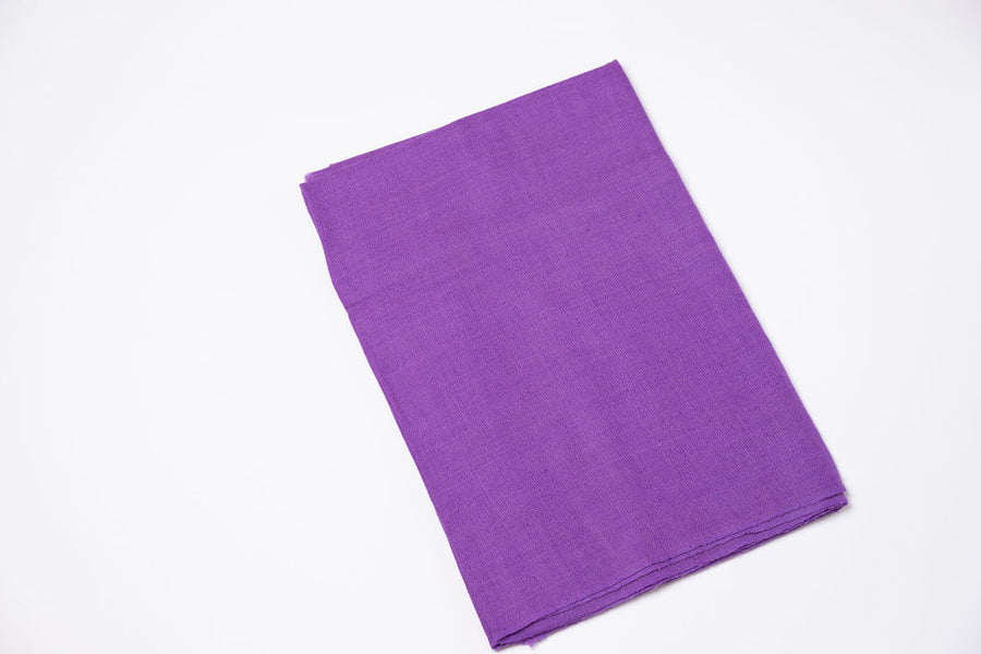 Etole pashmina 100% cachemire tissée main Violet