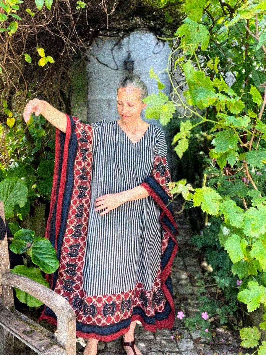Caftan-robe Ajrakh 1
