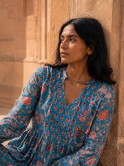 Robe SHANAYA bleue